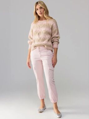 Sanctuary Standard Surplus Pink Cargo Joggers NWT